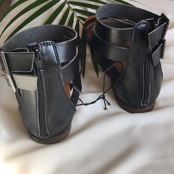 Rosalee Microsuede Gladiator Sandal - Picture 3 of 4